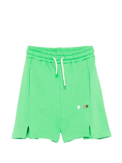 MSGM Kids shorts con cordones en la pretina