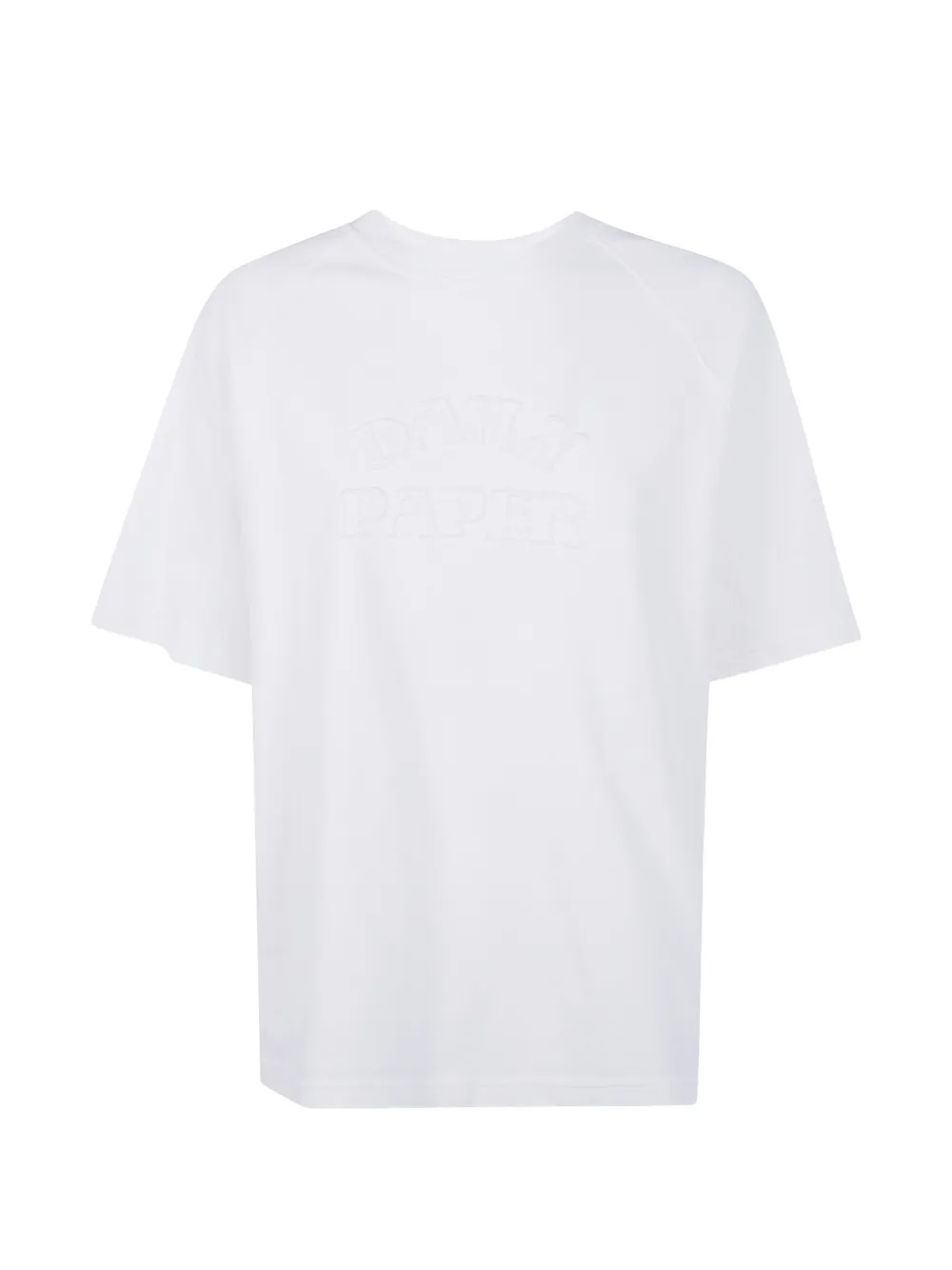 Daily Paper embossed T-shirt - Bianco