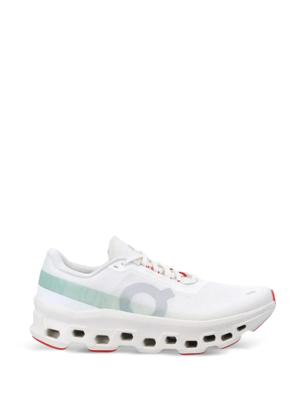 On Cloudm ster sneakers met logo Wit