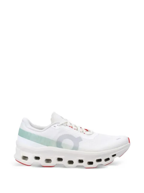 On  Cloudmonster logo sneakers