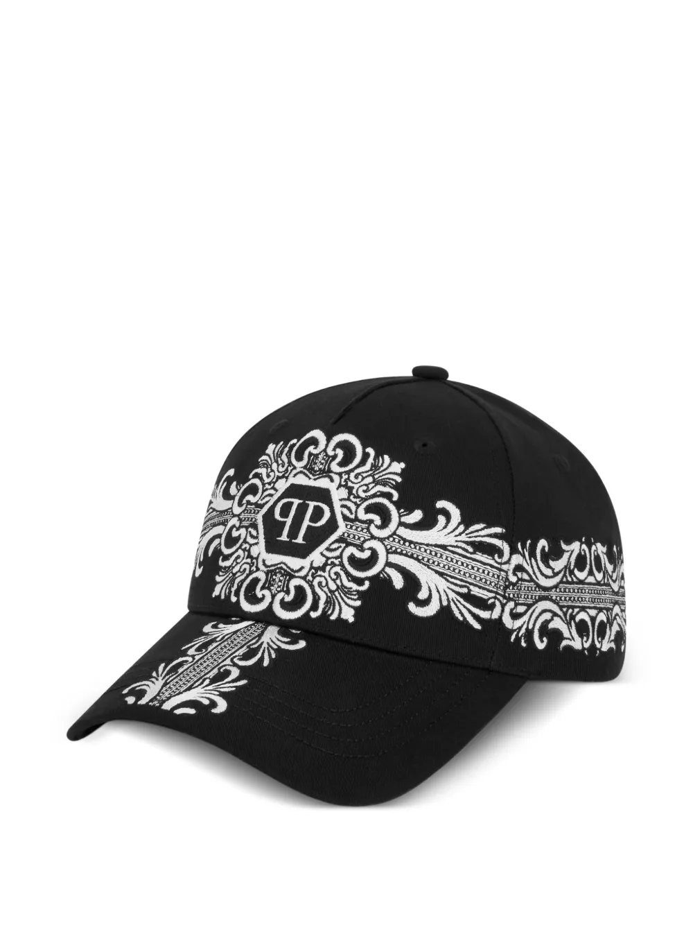 Philipp Plein Cappello da baseball - Nero