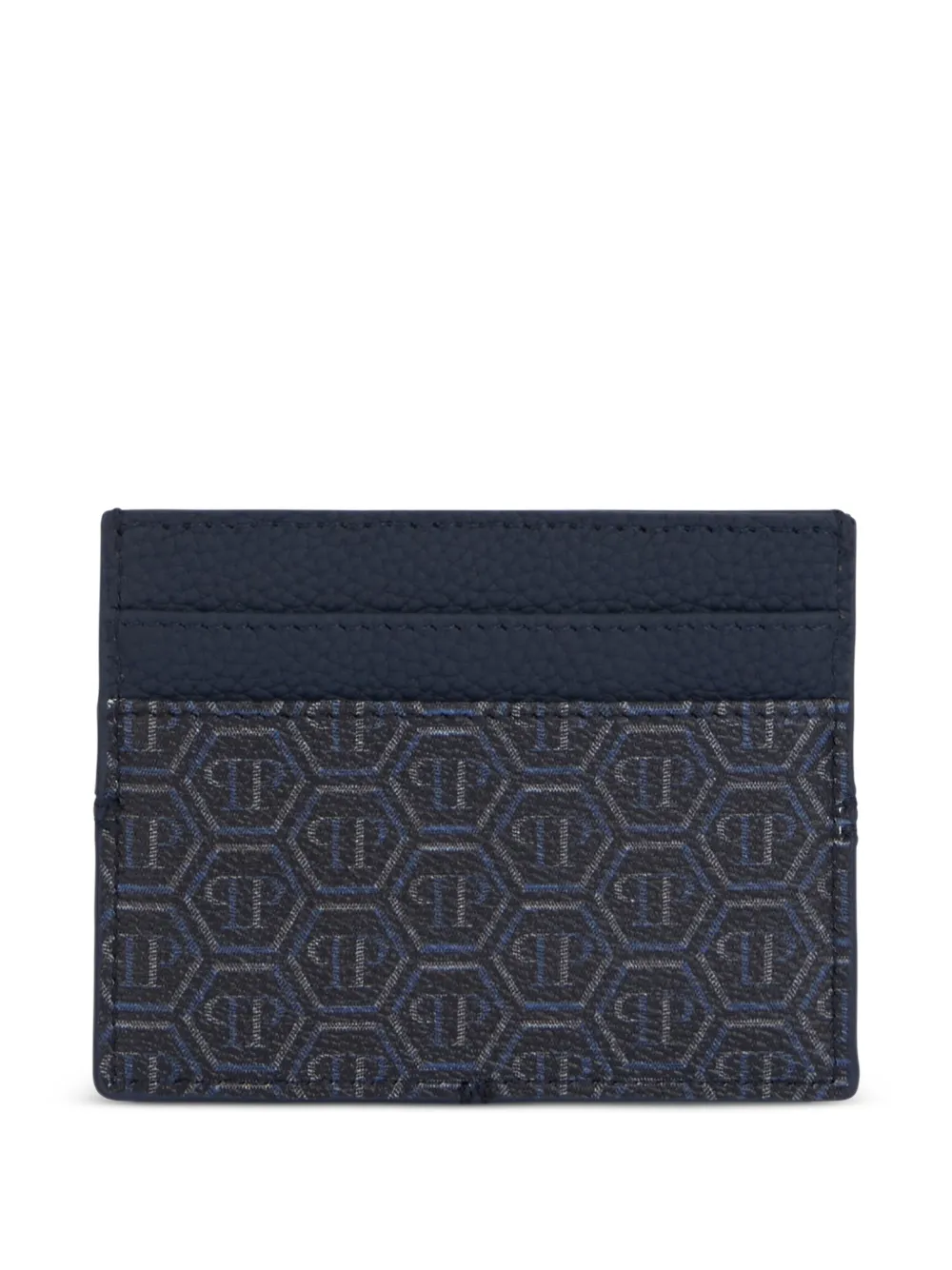Philipp Plein Dragons pasjeshouder met monogram Blauw