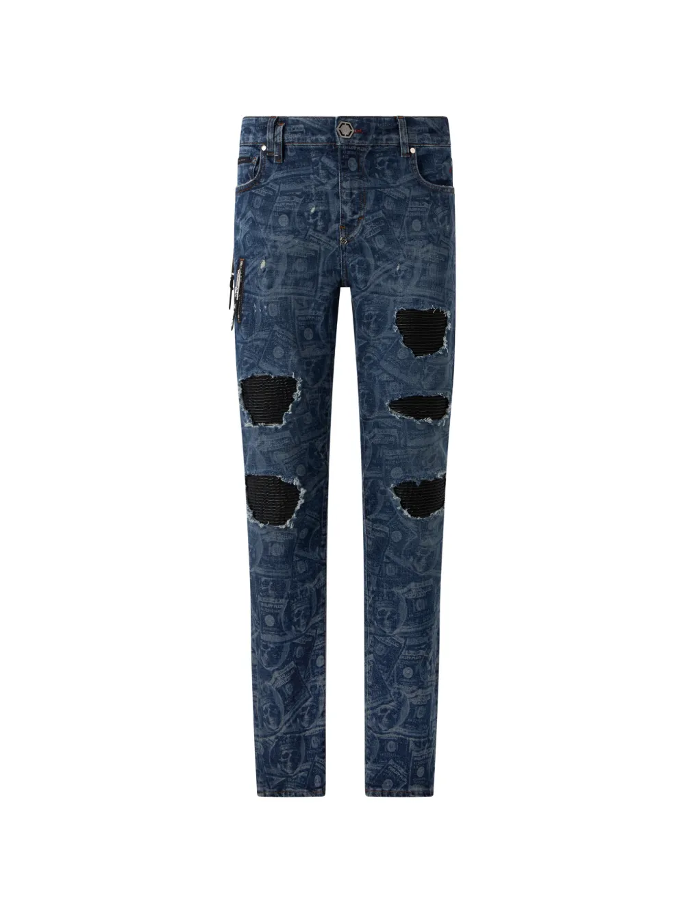 Philipp Plein Rockstar Plein Dollar jeans | Blue | Image 1