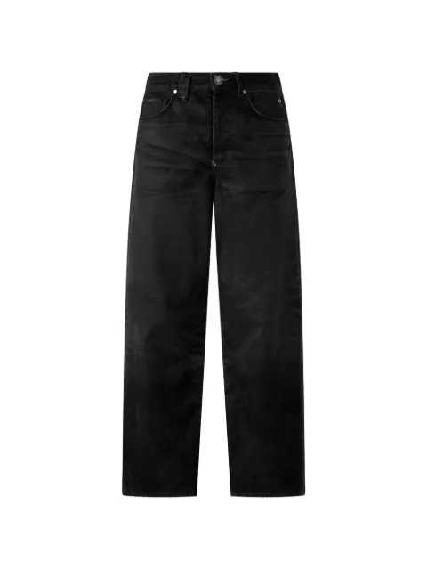 Philipp Plein lasered flock-effect jeans