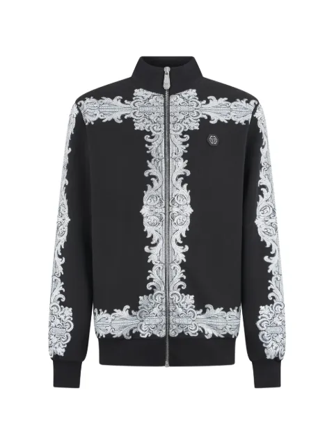Philipp Plein tracksuit jacket Baroque stones