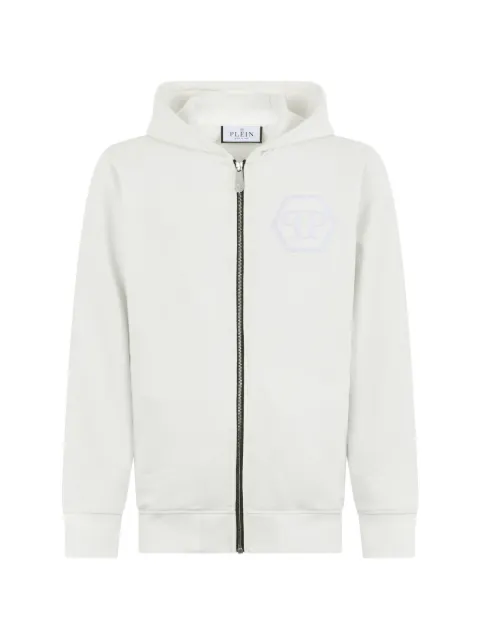 Philipp Plein Hexagon zip-up hoodie