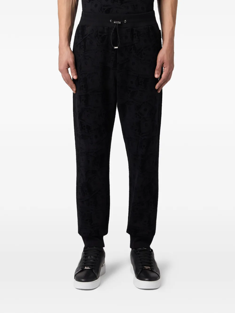 Philipp Plein Trainingsbroek met doodskop Zwart
