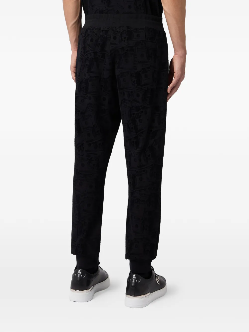 Philipp Plein Trainingsbroek met doodskop Zwart