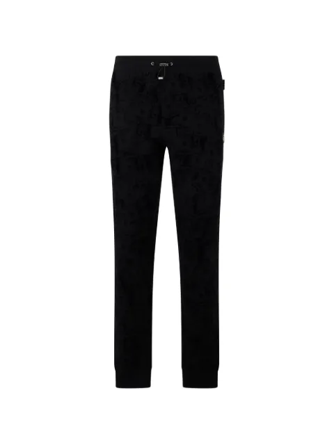 Philipp Plein dollar-skull track pants
