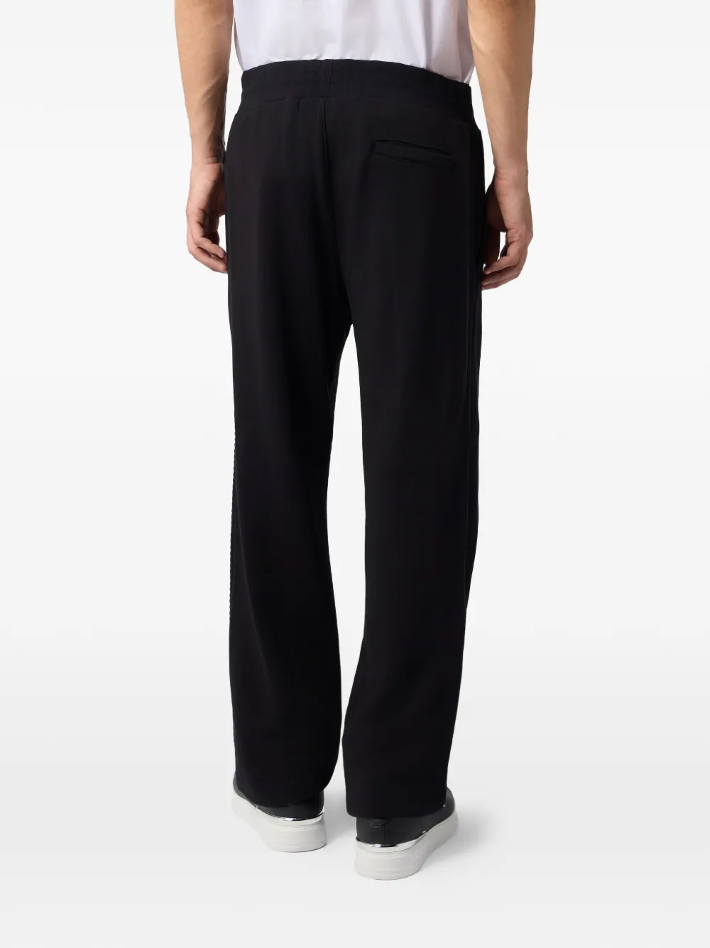 Philipp Plein Trainingsbroek met logopatch Zwart