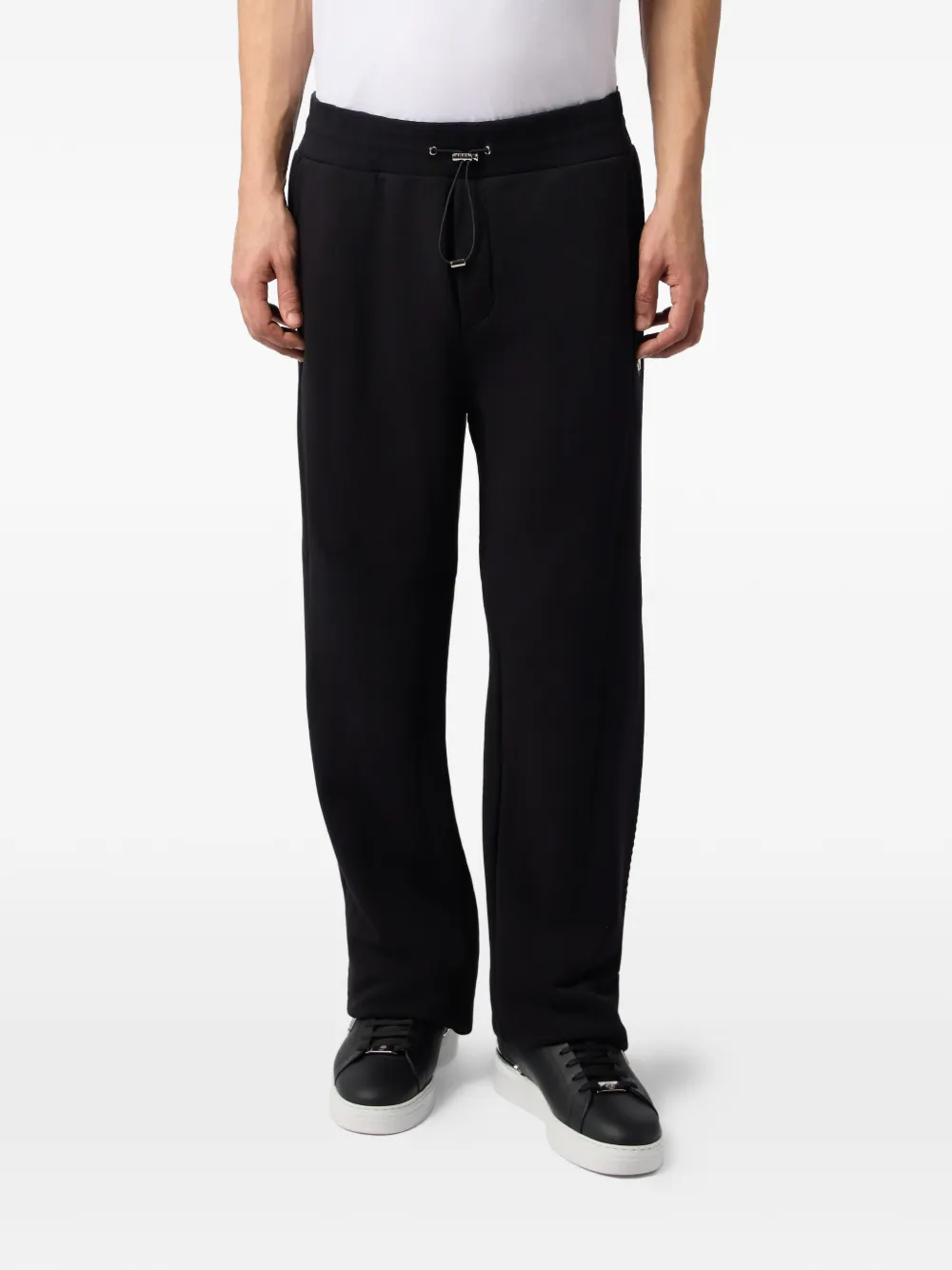Philipp Plein Trainingsbroek met logopatch Zwart