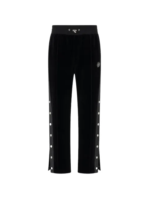 Philipp Plein chenille tracksuit pants buttons