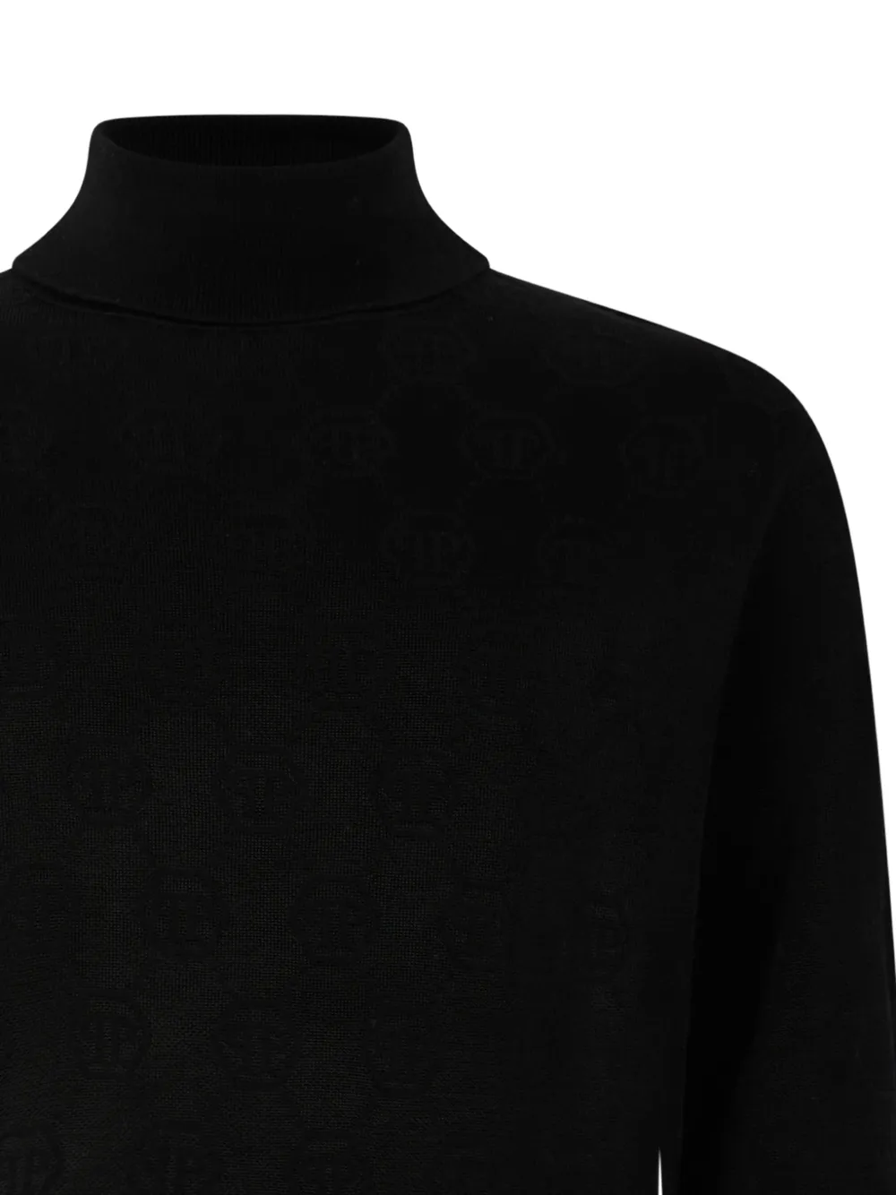 Philipp Plein Coltrui met monogram-jacquard Zwart