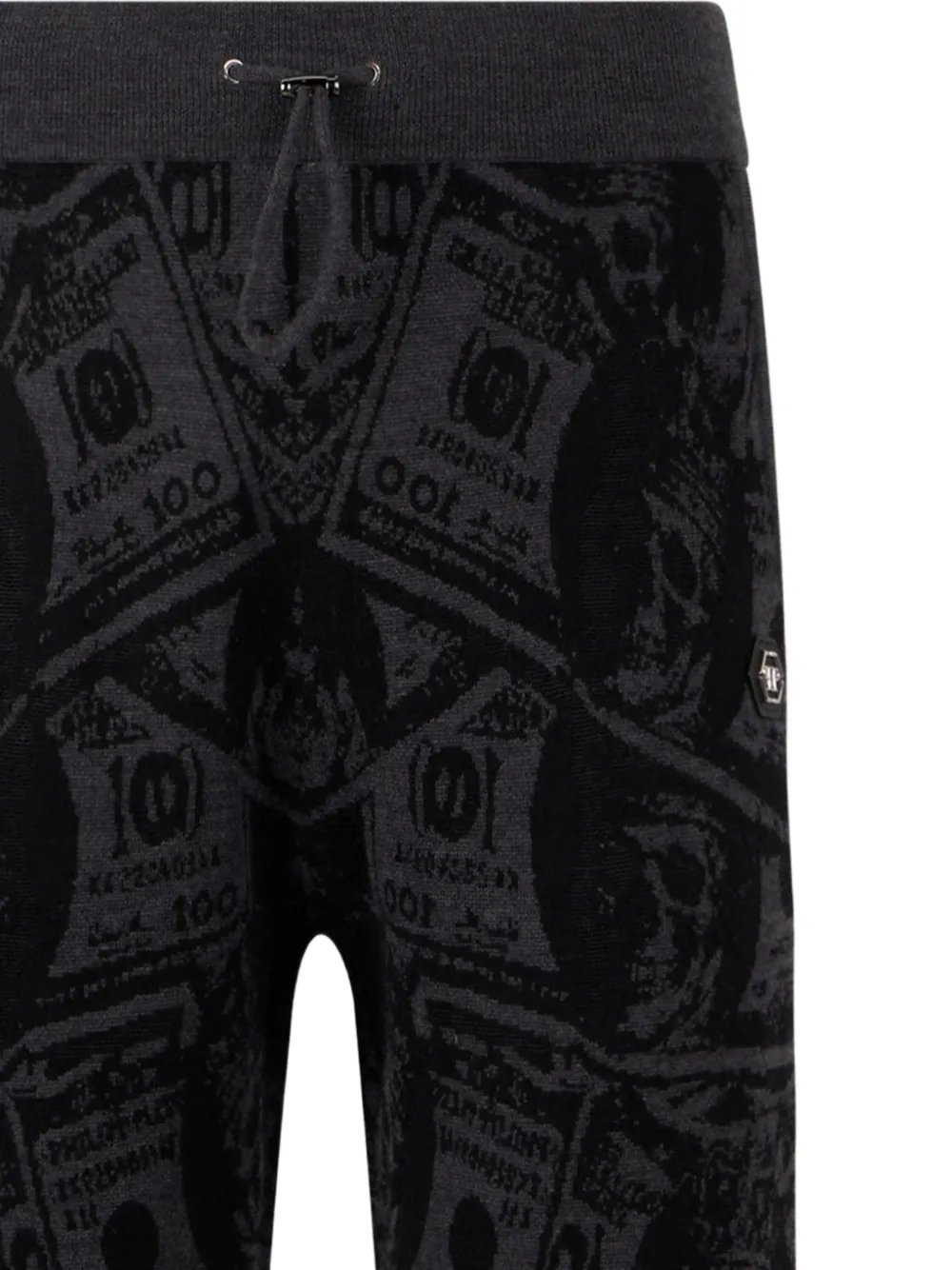 Philipp Plein Trainingsbroek met dollarprint Zwart