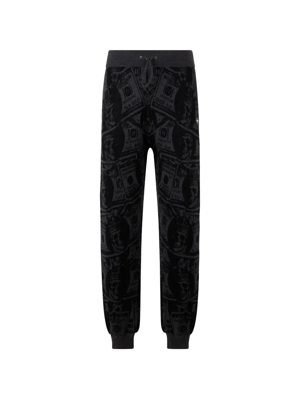 Philipp Plein Jogginghose mit Dollar-Print - Schwarz