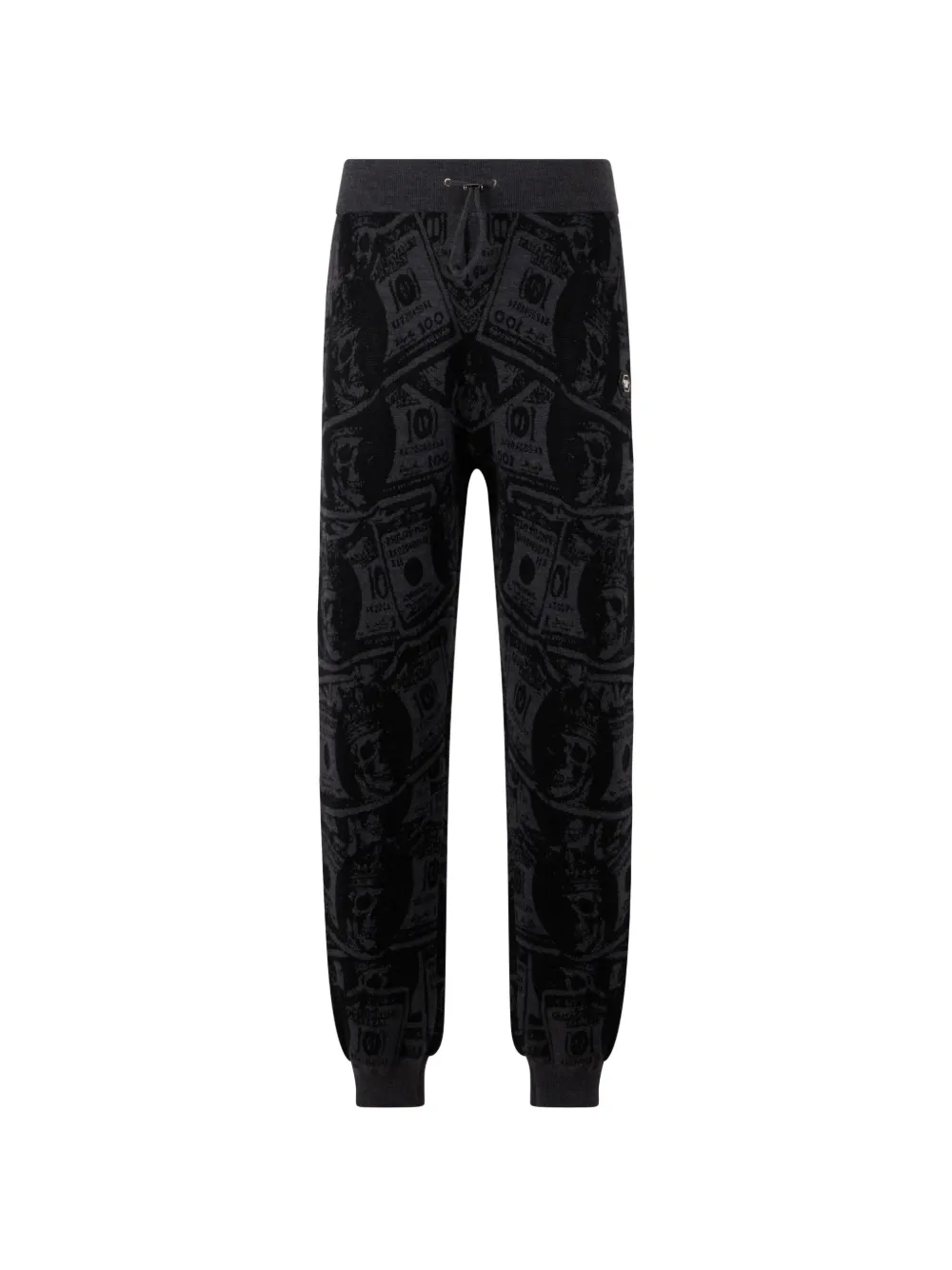 Philipp Plein Pantaloni sportivi con stampa - Nero