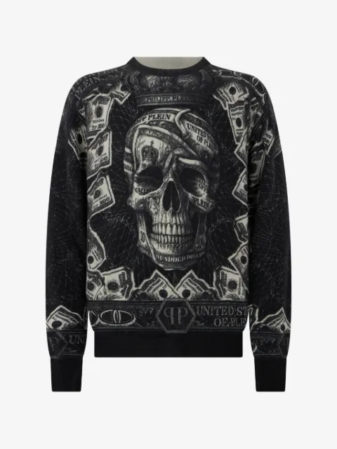 Philipp Plein Baroque Skull sweater