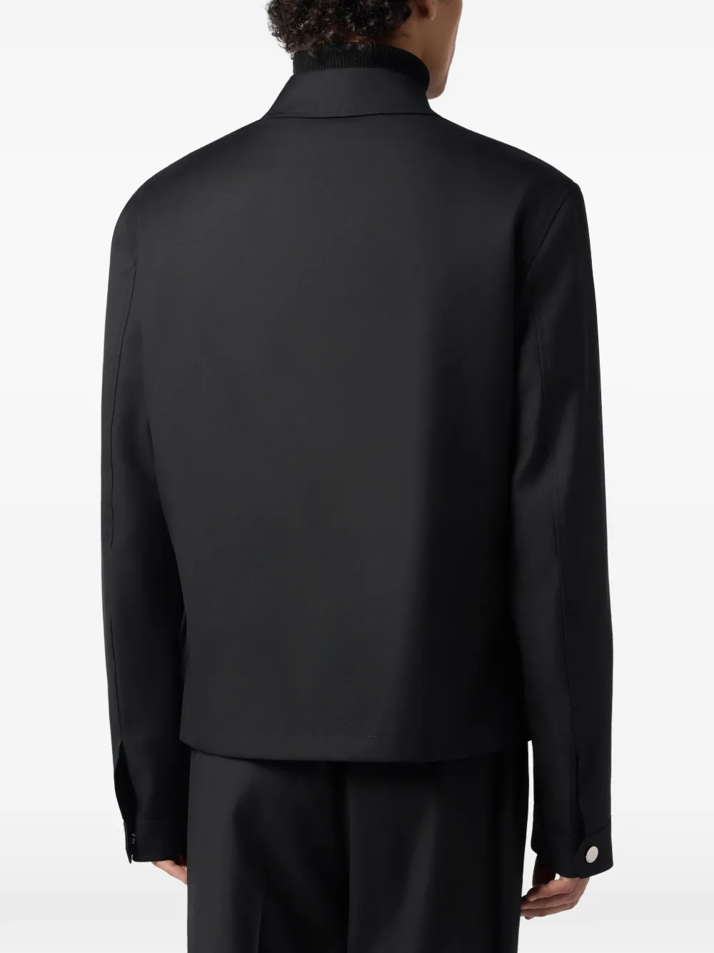 Philipp Plein Jack met rits Zwart