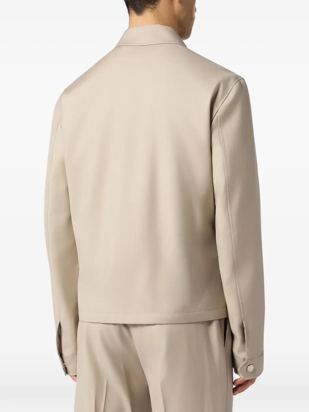 Philipp Plein Jack met rits Beige