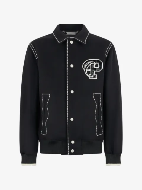 Philipp Plein Coster jacket contrast stitching