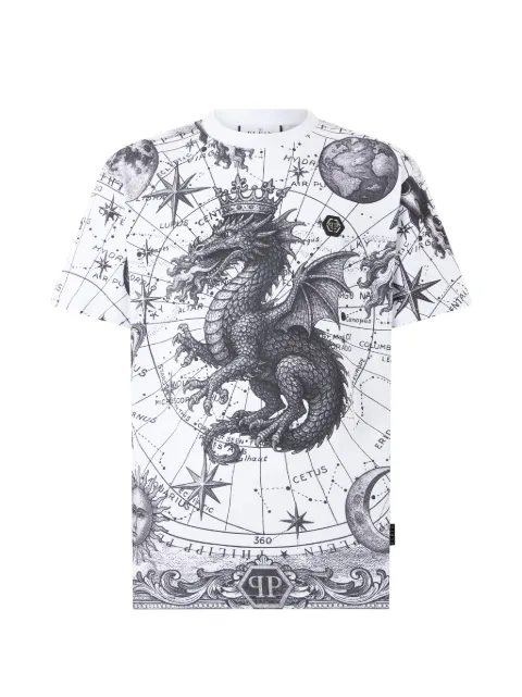 Philipp Plein t-shirt à imprimé graphique
