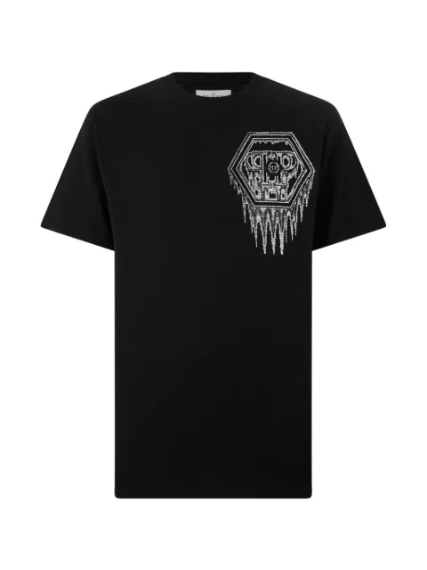 Philipp Plein round neck T-shirt space Hexagon
