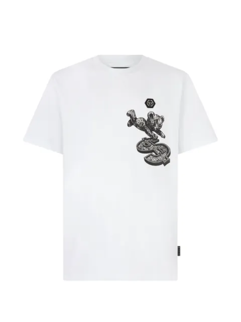 Philipp Plein Teddy Dollar-patch T-shirt