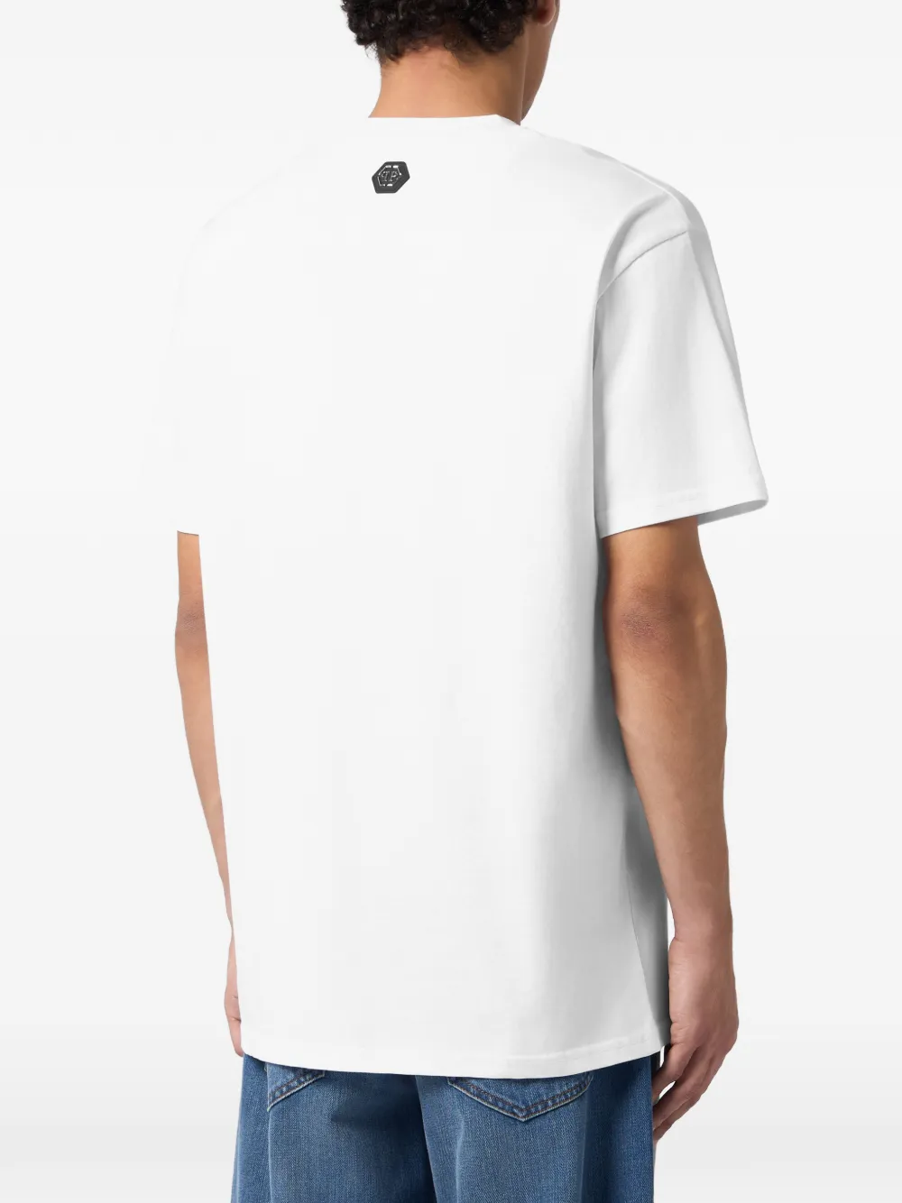 Philipp Plein T-shirt met grafische print Wit