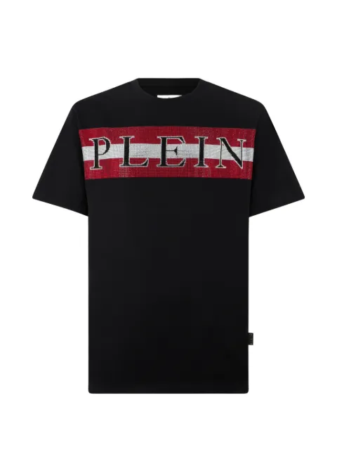 Philipp Plein embellished logo-print T-shirt
