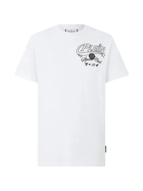 Philipp Plein Space Club logo-print T-shirt