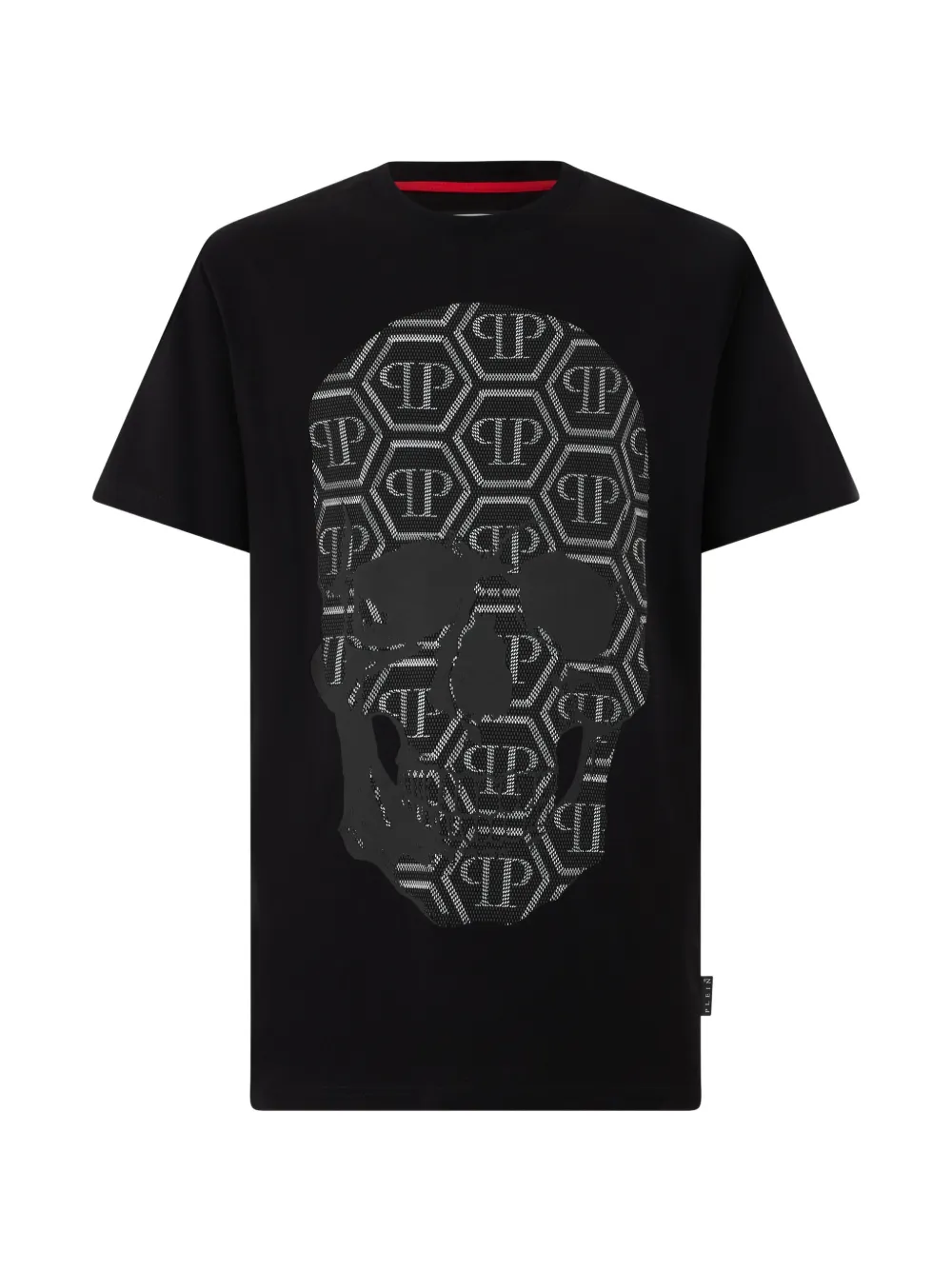 Philipp Plein T-shirt con monogramma - Nero
