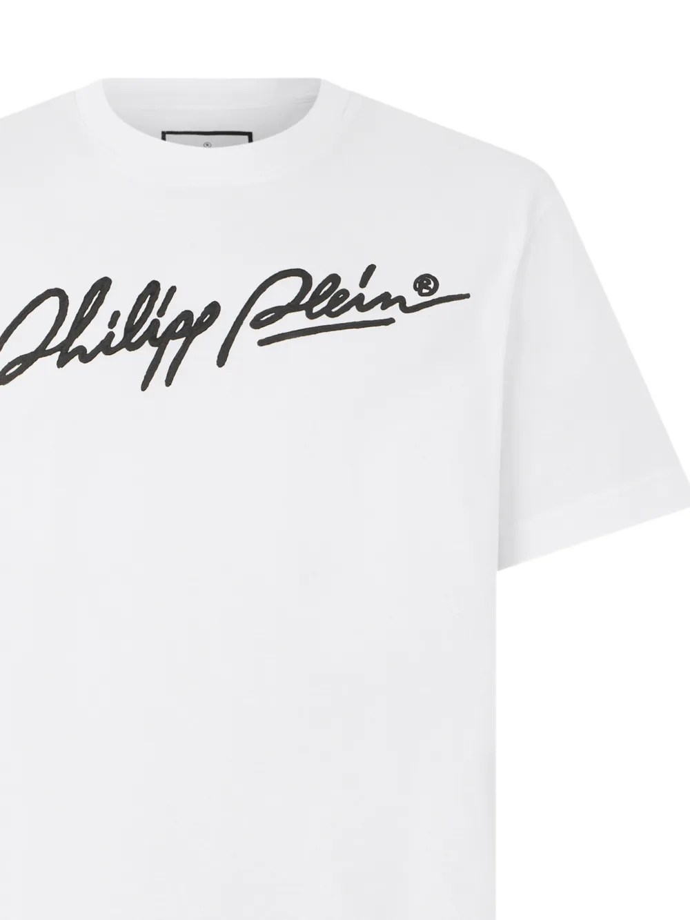 Philipp Plein T-shirt met logodetail Wit
