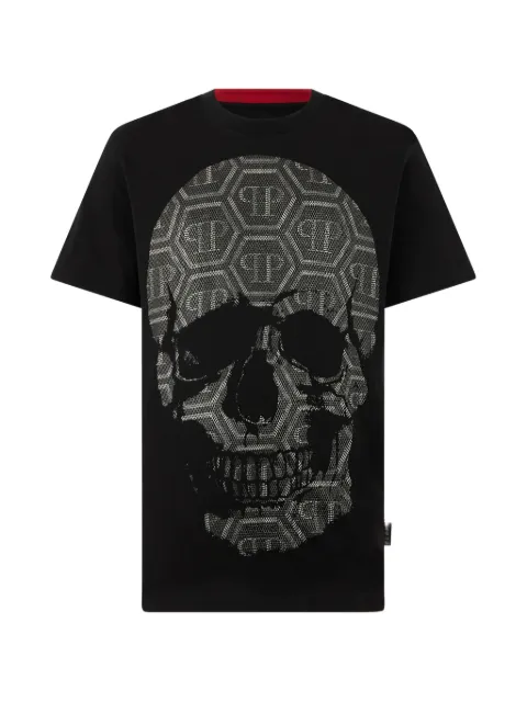 Philipp Plein skull-monogram t-shirt