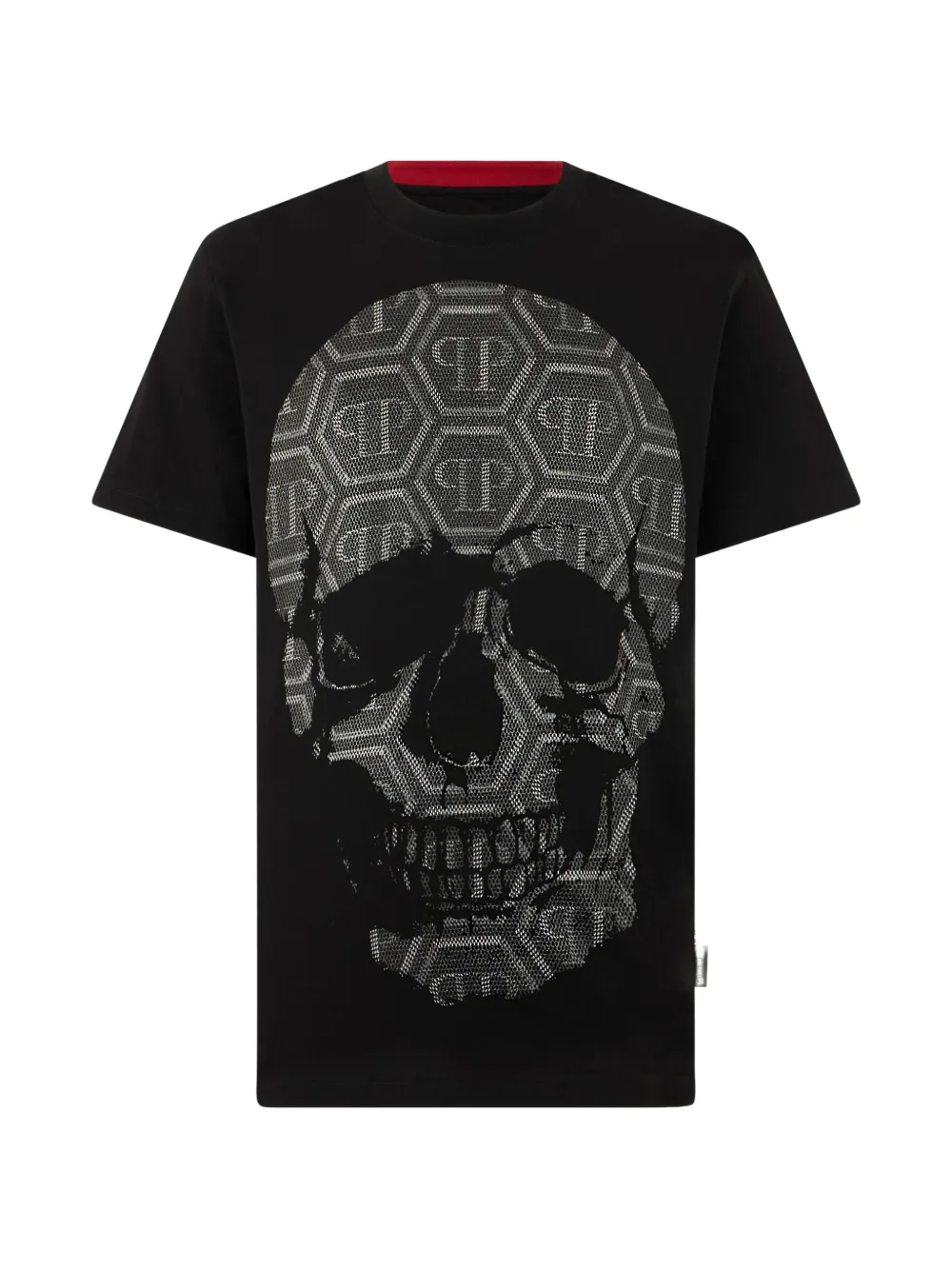 Philipp Plein T-shirt con monogramma - Nero