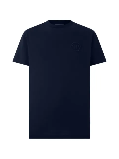 Philipp Plein Hexagon embroidered T-shirt