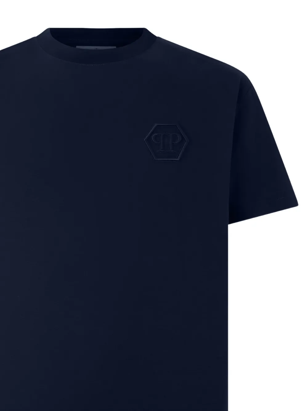 Philipp Plein T-shirt met borduurwerk Blauw