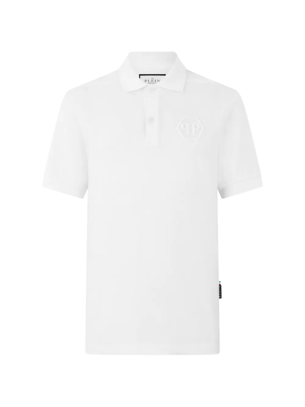 Philipp Plein Polo con ricamo - Bianco