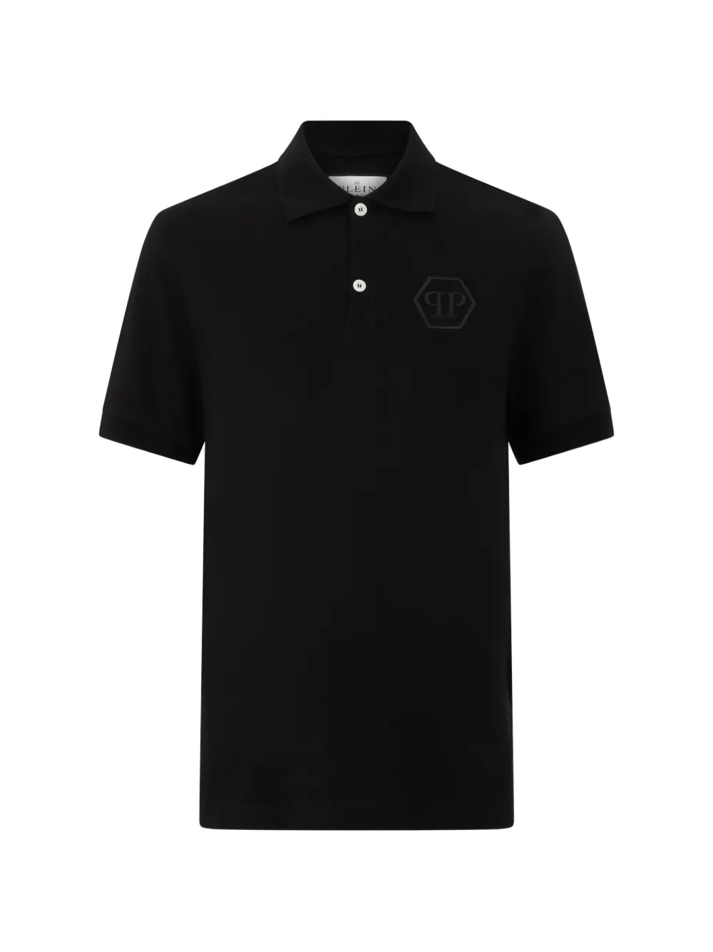 Philipp Plein Polo con ricamo - Nero