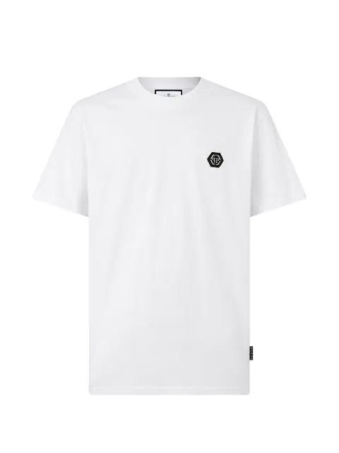 Philipp Plein round neck T-shirt neck logo
