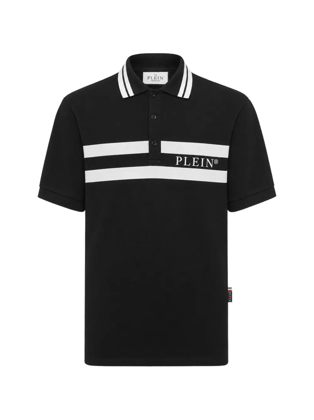 Philipp Plein Polo con logo - Nero