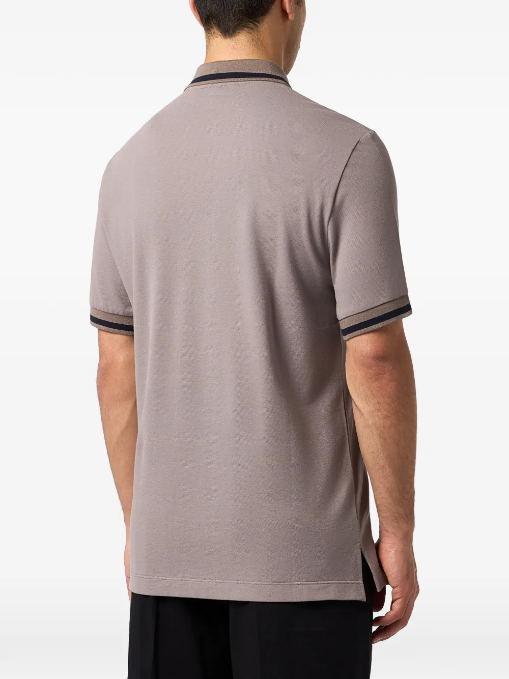 Philipp Plein Poloshirt met logoplakkaat Beige