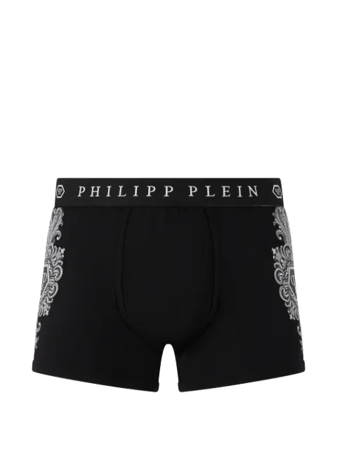 Philipp Plein boxer Baroque à bande logo