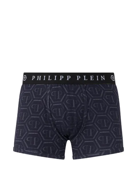 Philipp Plein Boxer con monogramma