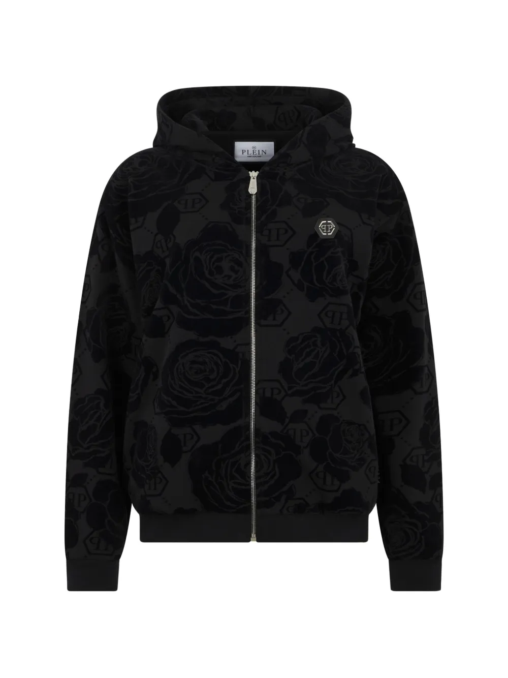Philipp Plein Felpa con cappuccio - Nero