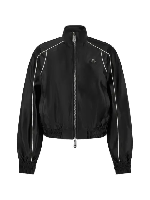 Philipp Plein laminated tracksuit jacket