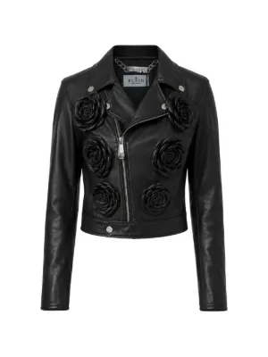 Balmain レザージャケット | ブラック | FARFETCH JP
