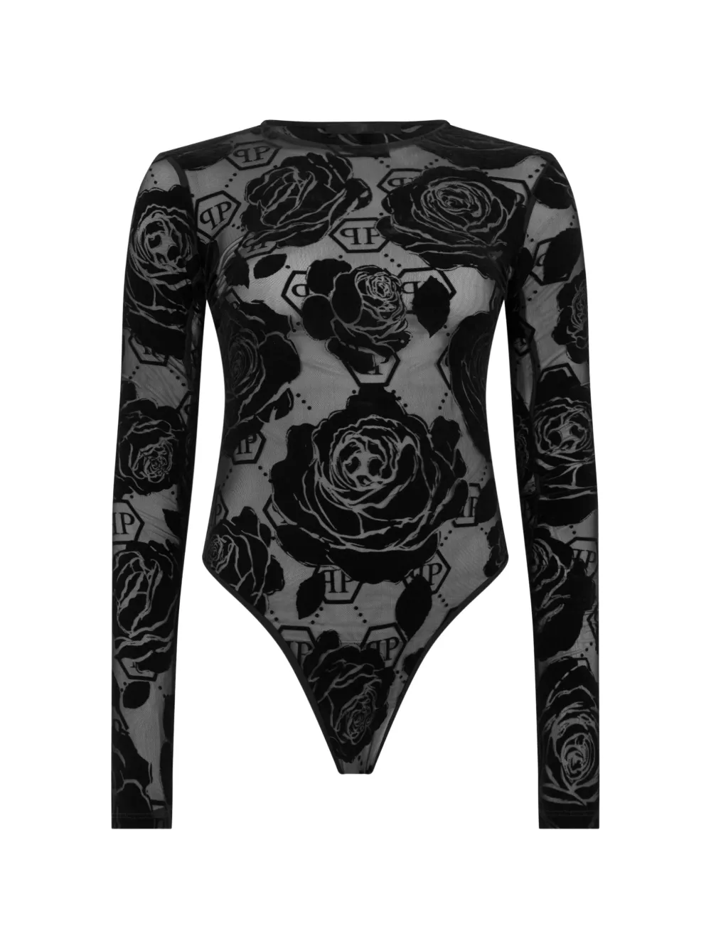 Philipp Plein Body con monogramma - Nero