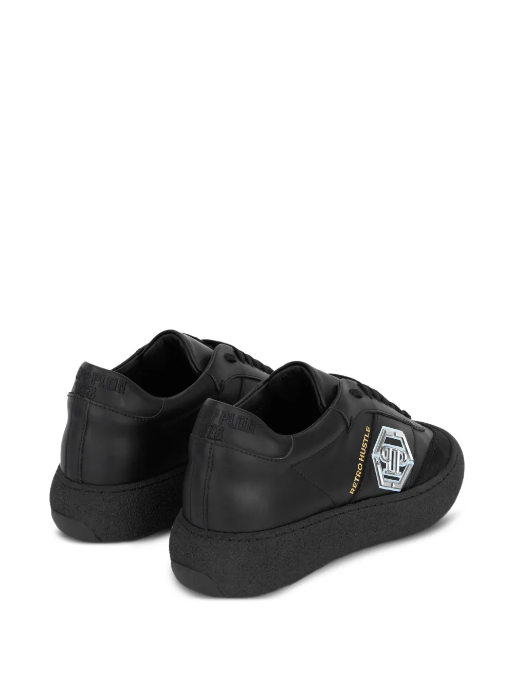 Philipp Plein Retro Hustle sneakers Zwart