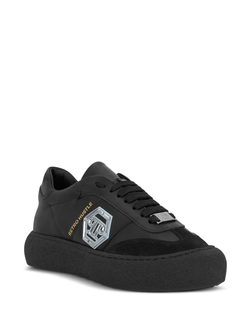 Philipp Plein Retro Hustle sneakers Zwart