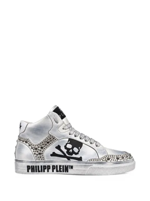 Philipp Plein tenis altos Retrokickz Mix Studs